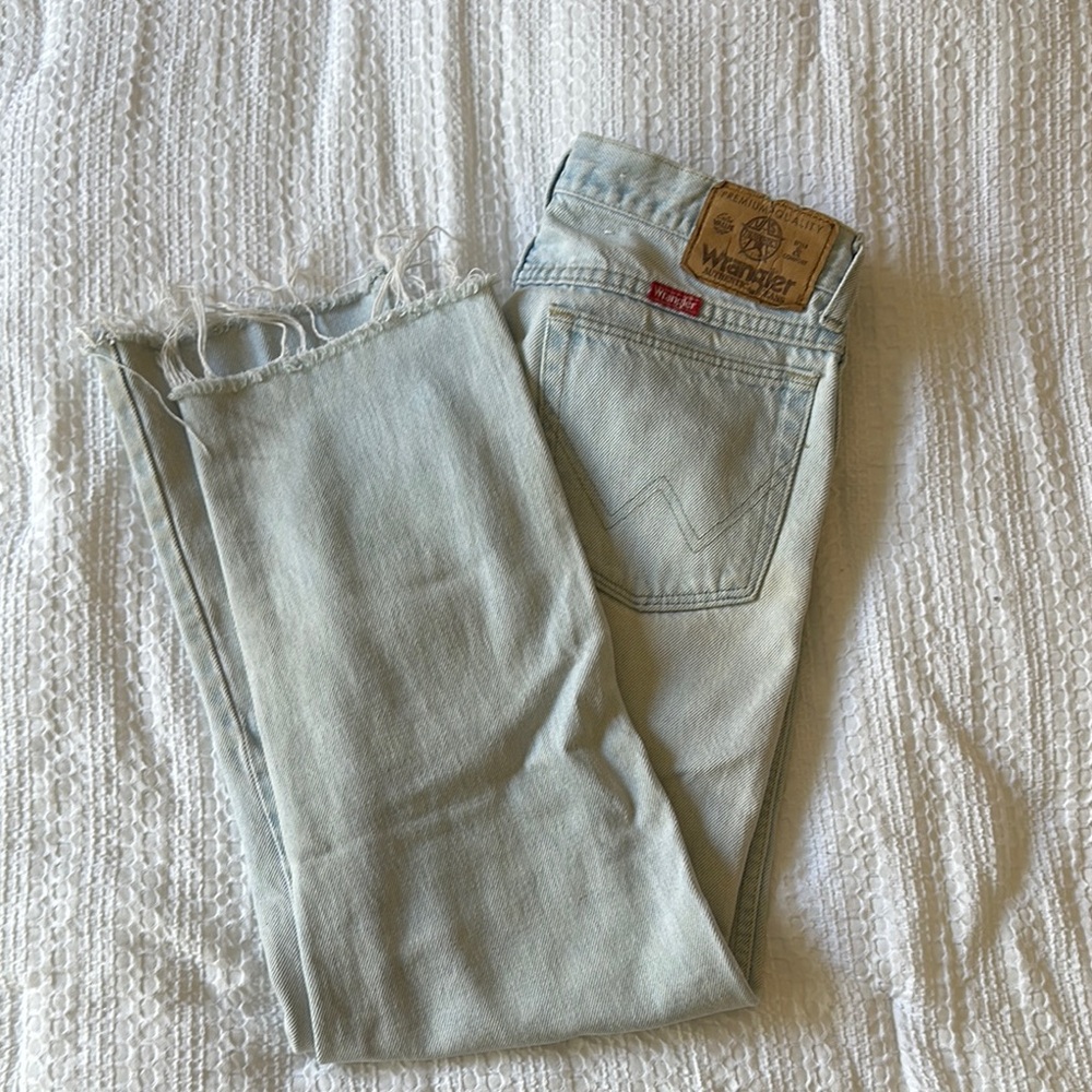 Vintage Wrangler Light Blue Denim Jeans